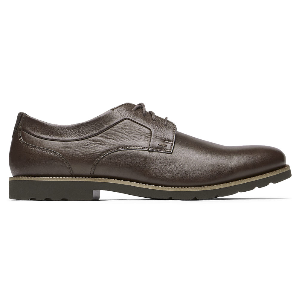 Rockport Oxfords Herre Mørke Brune - Sharp & Ready 2 Plain Toe - NQHF70186